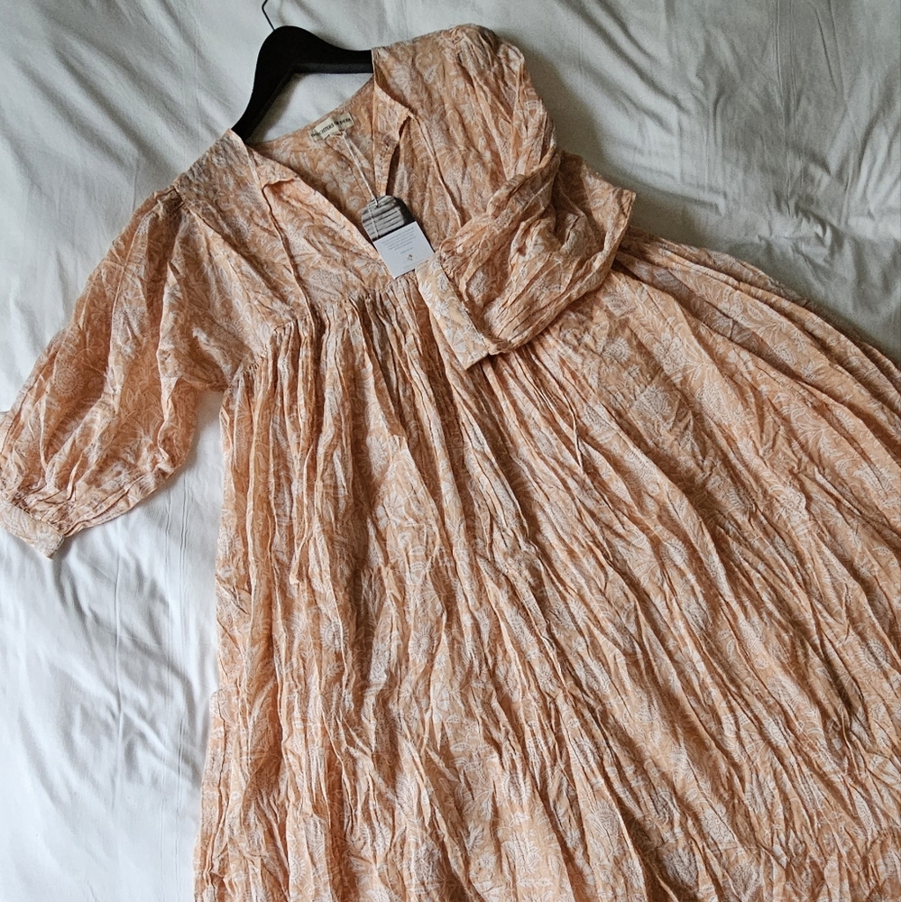 Daughters of India Kyra Maxi Dress Blush